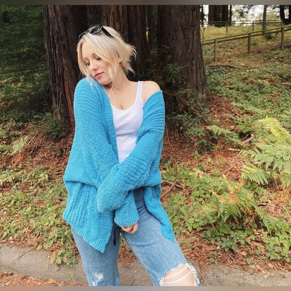 New! Blue sweater